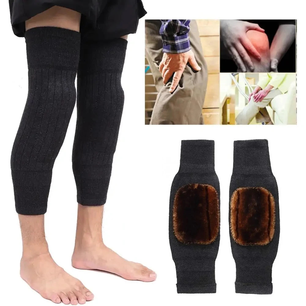 2 Pcs Wool Winter Cashmere Kneecap - 2 Pcs Warm Knee Cap