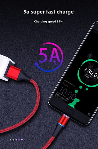 IPhone Super Fast Charge Magnetic Absorption Data Cable