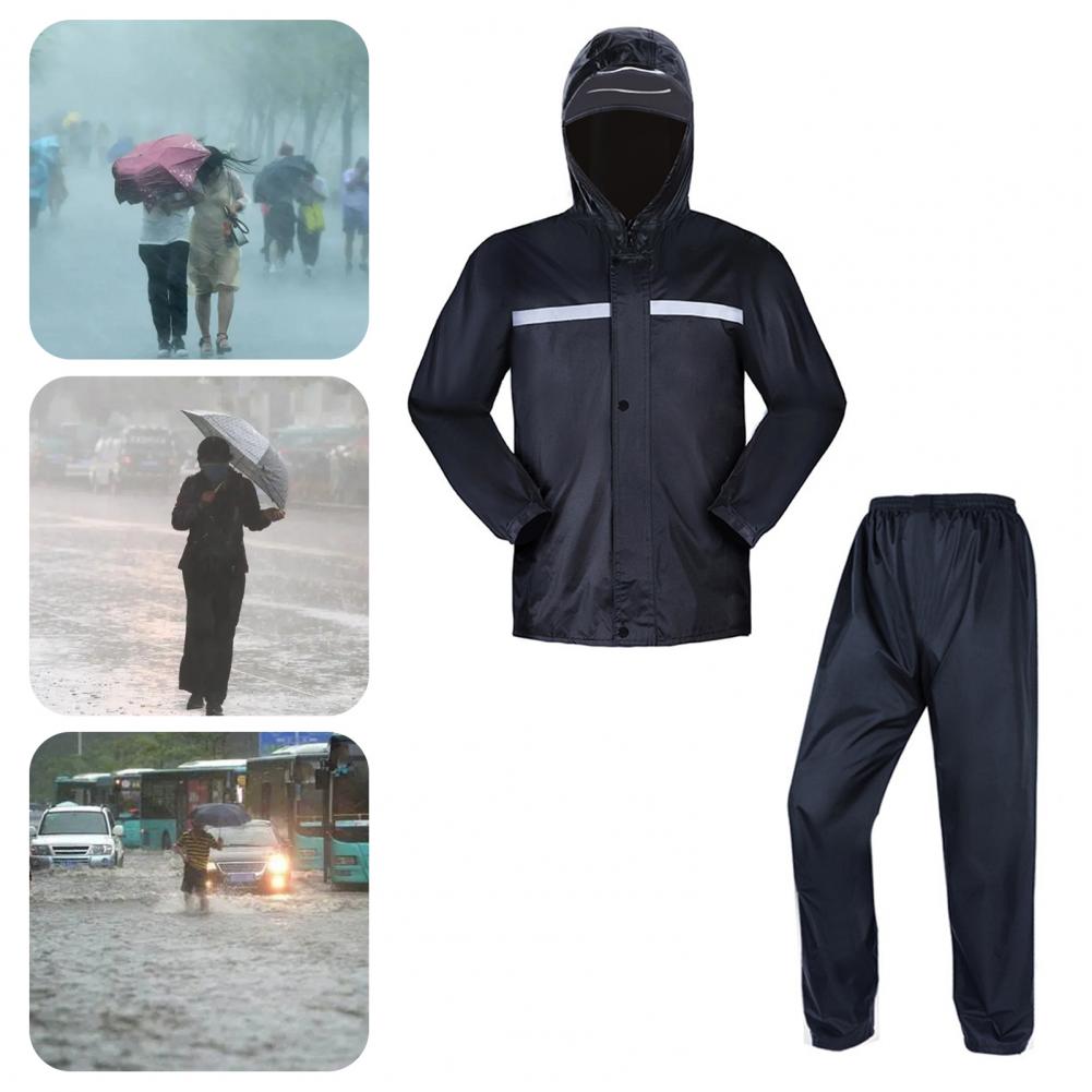 Imported pvc Rubber coated Rain suit Waterproof