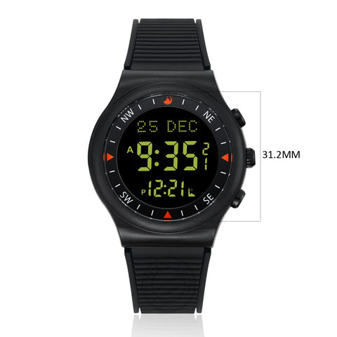 Al Fajar Muslim Azan Watch for Prayer with Qibla Compass