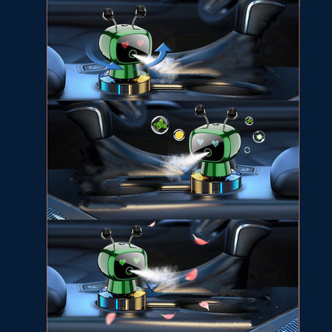 Robot Car Frshener Perfume Diffuser Cartoon Pilot (Perfect Gift)