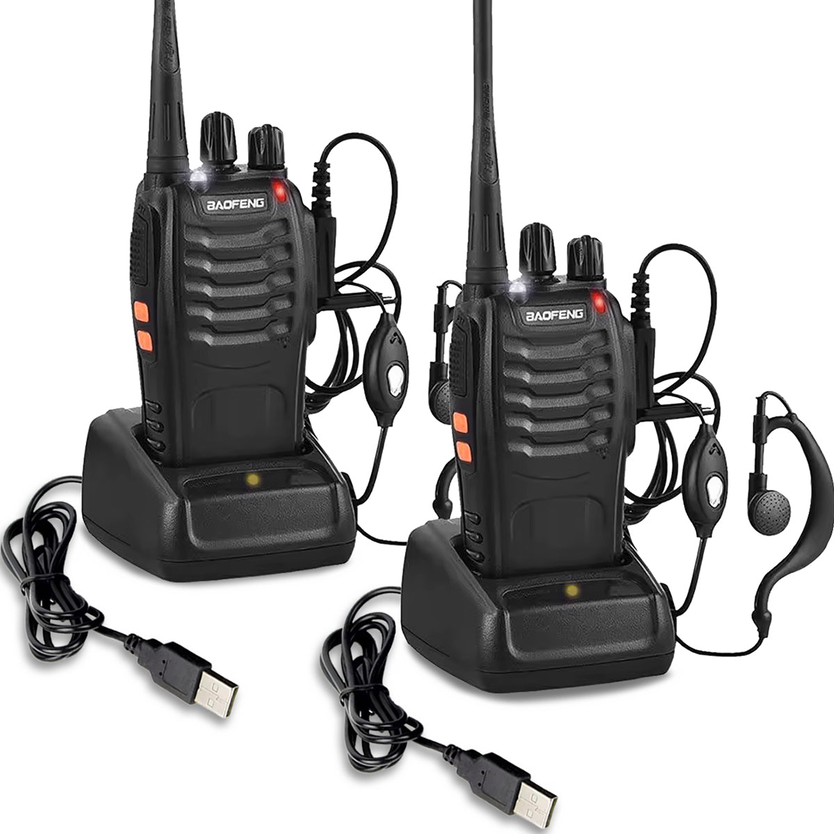 Baofeng BF-888S Walkie Talkie Two-way Radio Set