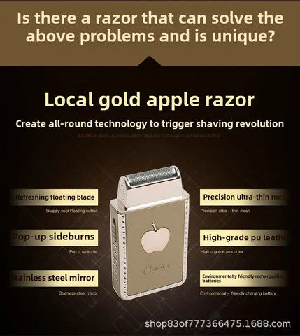 Apple Hair Trimmer For Men - SHENGFA Rechargeable Hair Trimmer