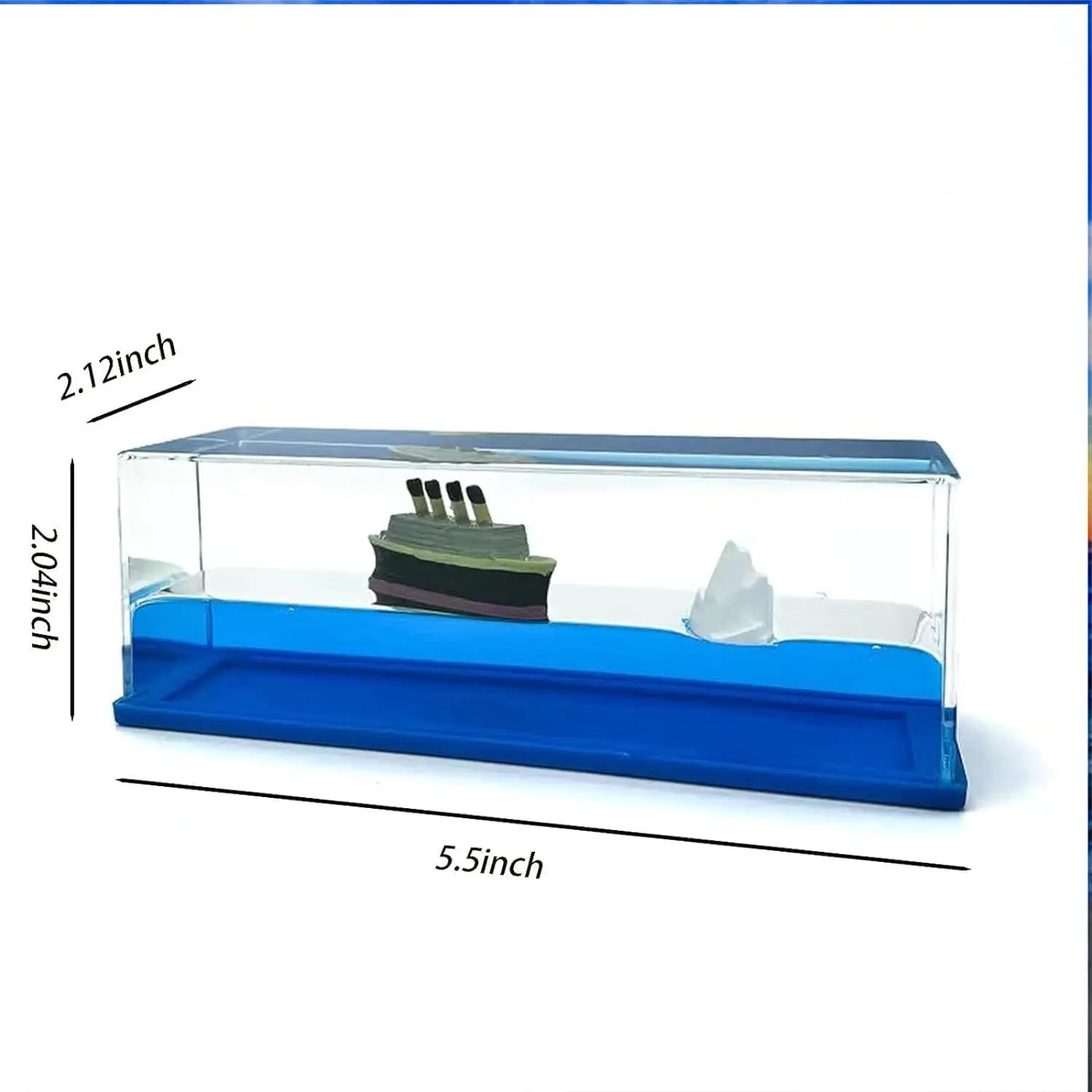 Titanic Cruise Ship Fluid Boat Office Desktop Car Decoration