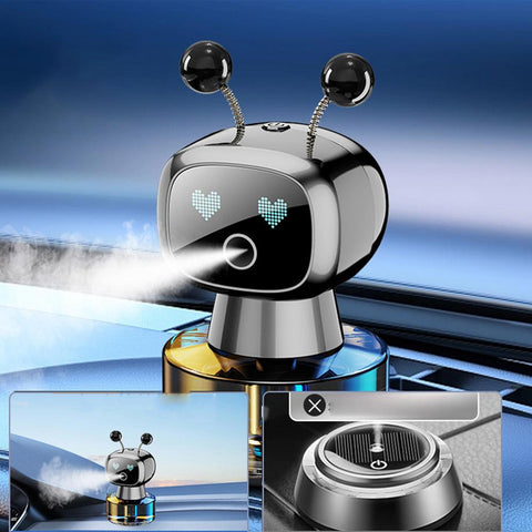 Robot Car Frshener Perfume Diffuser Cartoon Pilot (Perfect Gift)