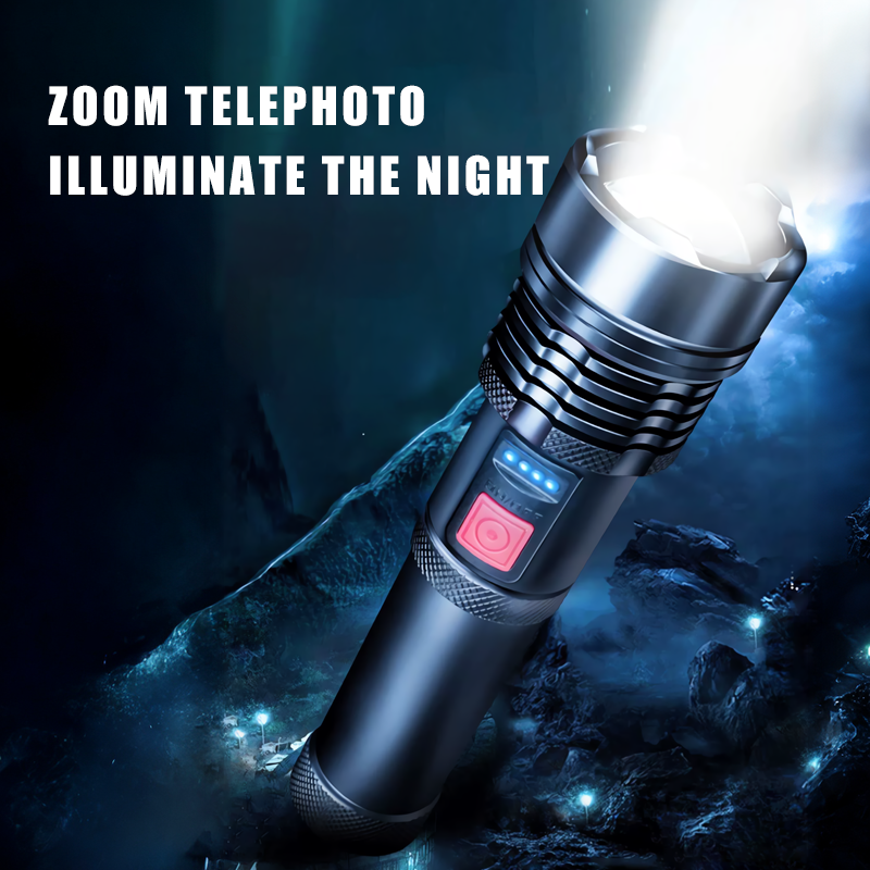 Zk20 Ruilang Aluminum Rechargeable long range Super light Torch