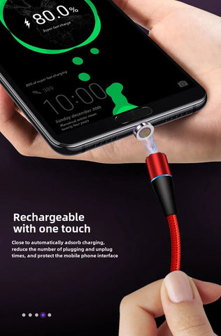 IPhone Super Fast Charge Magnetic Absorption Data Cable