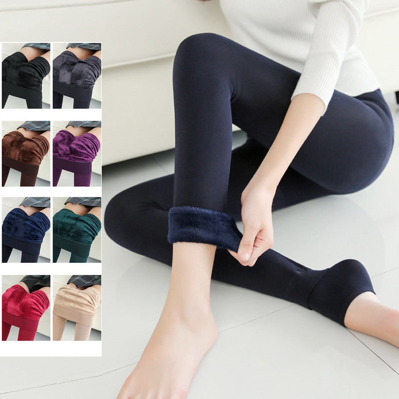 Women Winter Fleece Thick Warm Legging Tights Stretchy