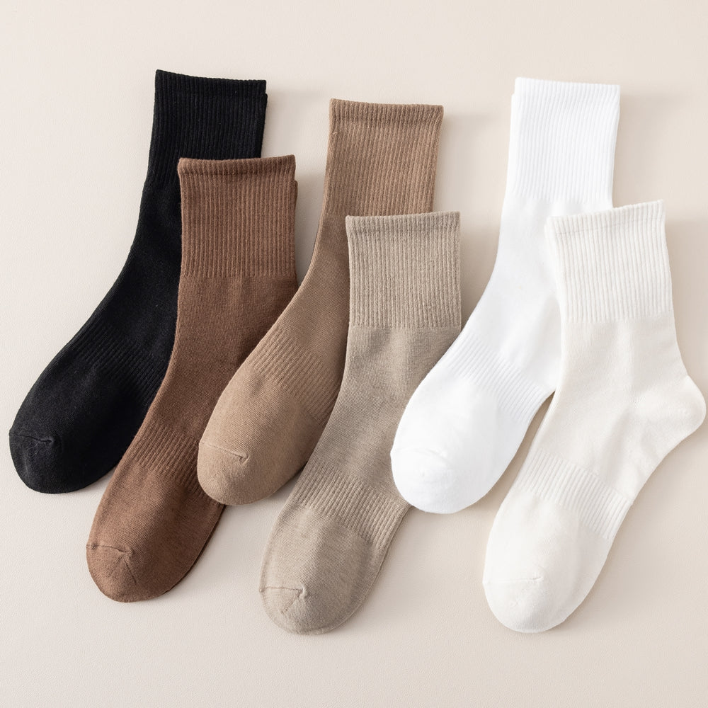 5 Pairs Warm Business Formal Socks - Imported