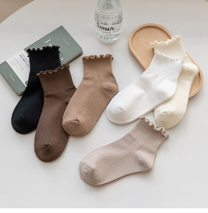 3 Pairs Women Winter warm Cotton Socks - Ladies New Fashion Socks