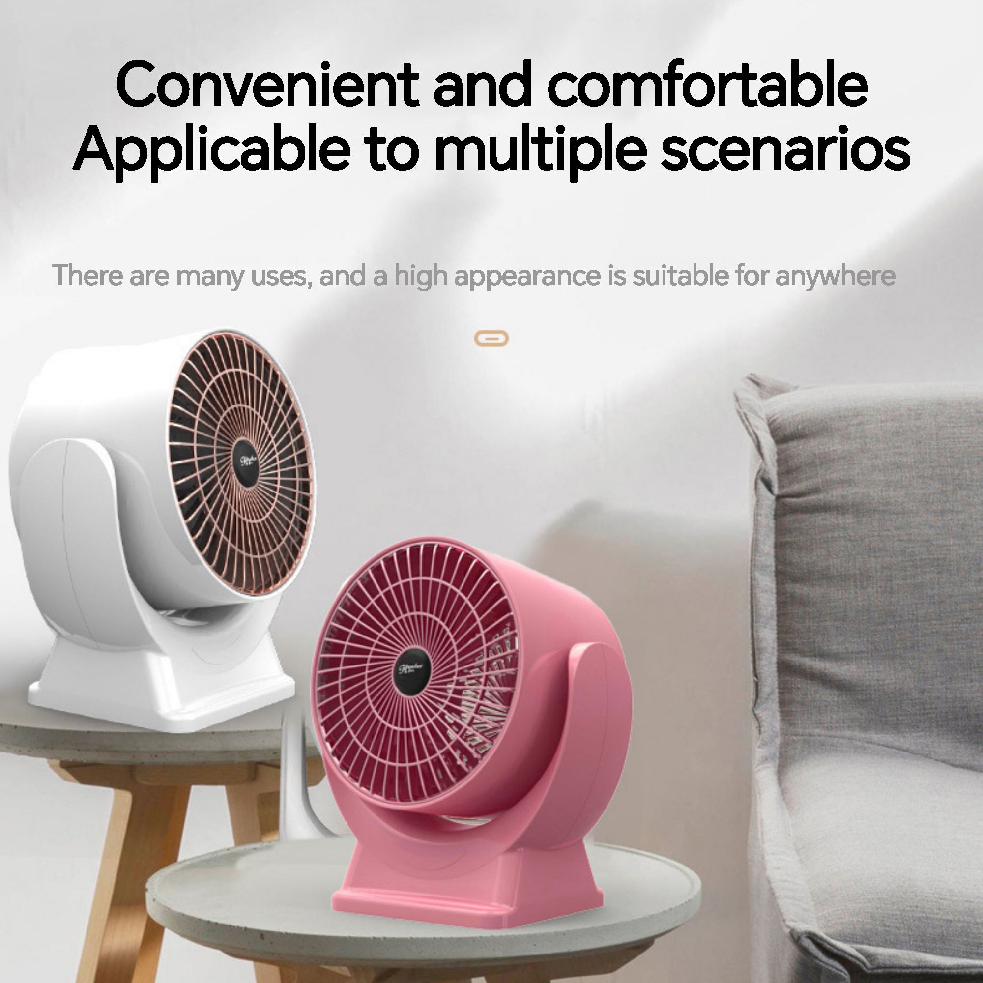 Portable Mini 800W Fast Heating Ceramic Room Heater