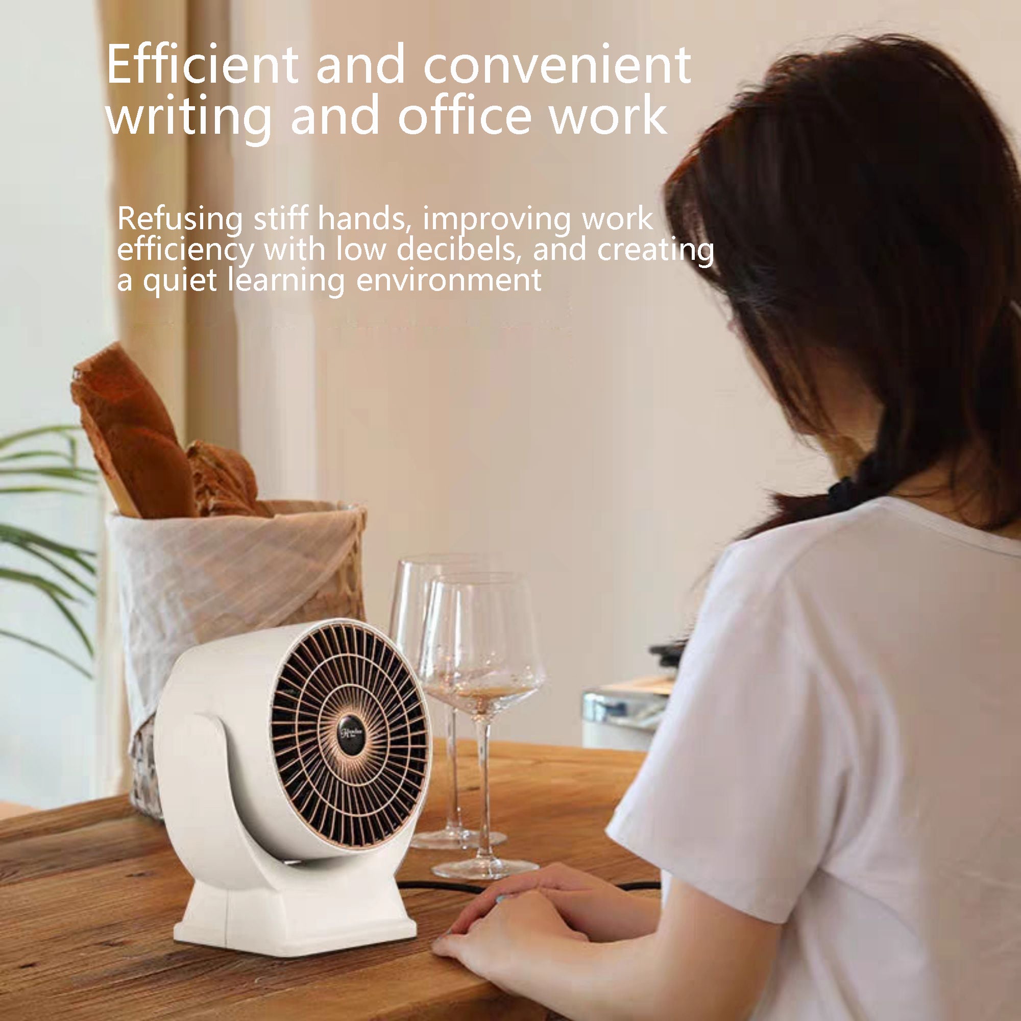 Portable Mini 800W Fast Heating Ceramic Room Heater