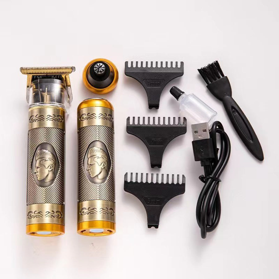 Daling 3 in 1 Men's Hair Trimmer Grooming Kit USB Rechargeable