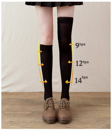 4pcs(2pair) Cashmere Long Socks VELVET thigh high Socks -5°
