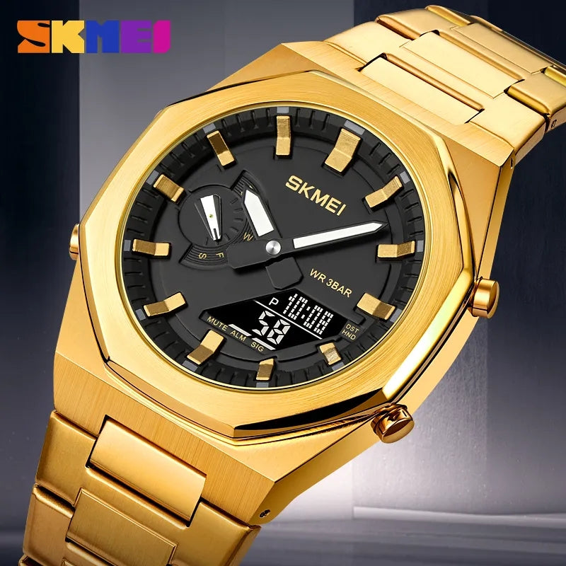 SKMEI Japan Digital movement Watches 3 Bar Waterproof