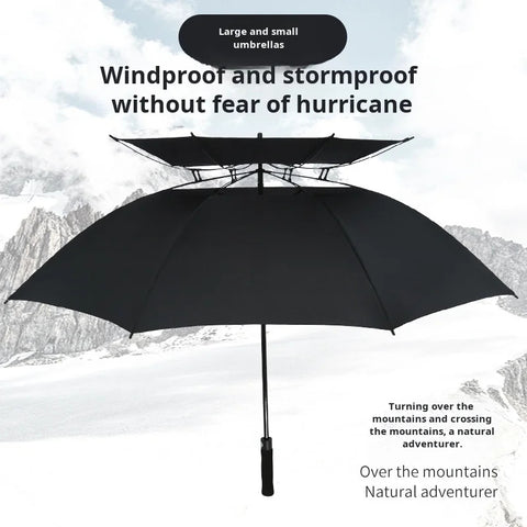 Imported Golf Umbrella Double Layer  WindProof & Stormproof