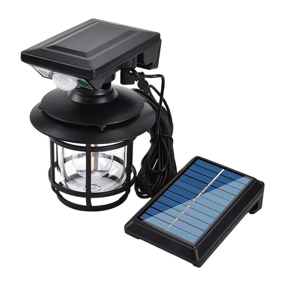 100w Outdoor Led Solar Light Wall Lamp With Remote Control Motion Sensor