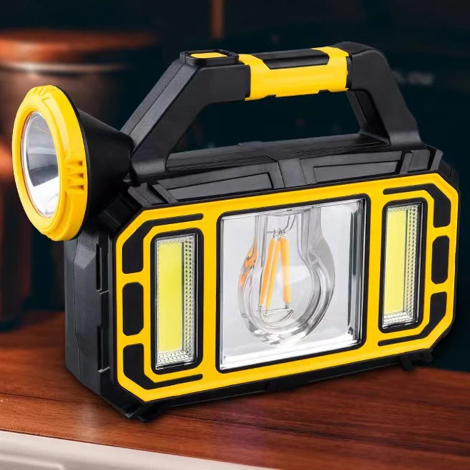 Solar Lantern Emergency Camping Lamp + Mobile Power Bank