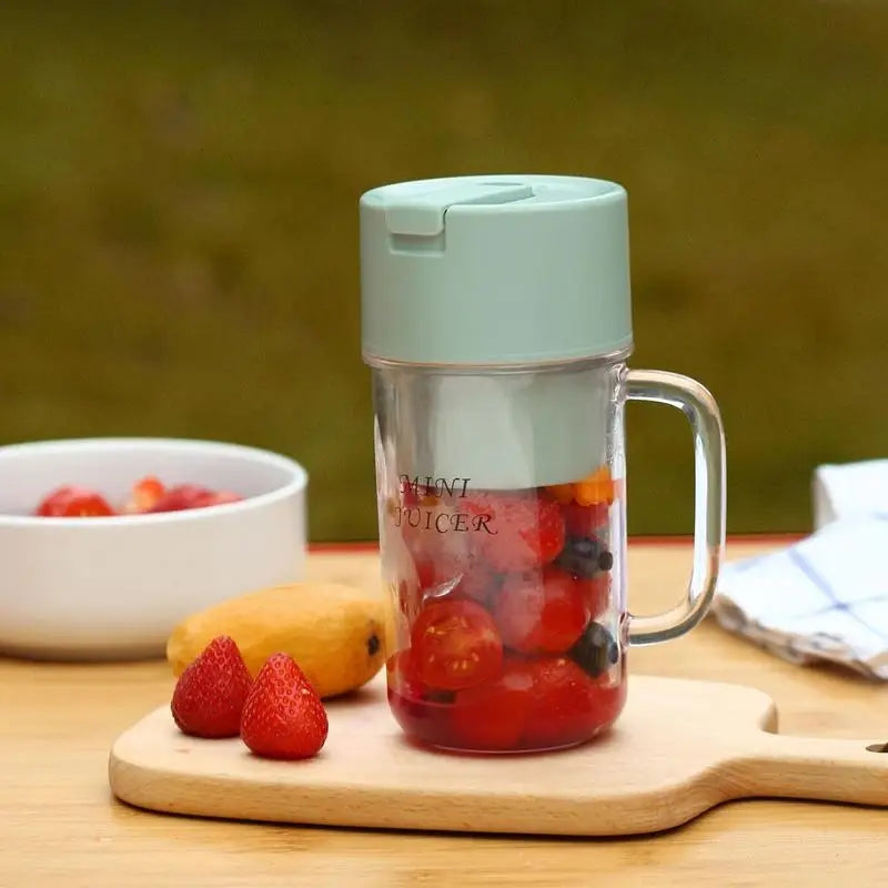 Rechargeable Electric Citrus Juicer  |Blender Cup