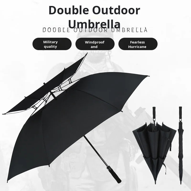 Imported Golf Umbrella Double Layer  WindProof & Stormproof