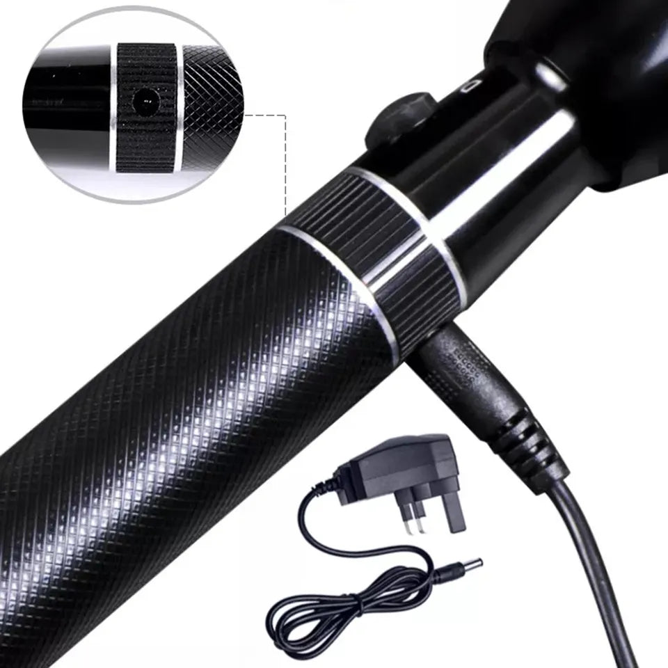 Ge Pass Rechargeable LED Flashlight, 100,000 Hours of LED Life