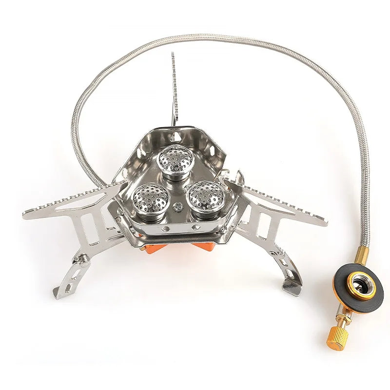 Portable Camping Picnic Outdoor Gas Stove WindProof Burner