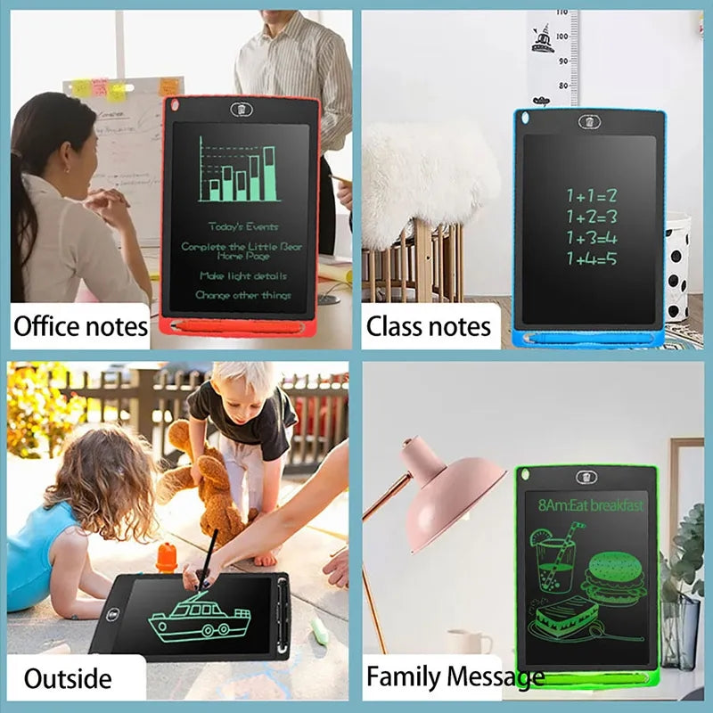 8.5/10/12/16Inch LCD Drawing Board Writing Tablet Digit Magic Blackboard Art Painting Tool for Kids