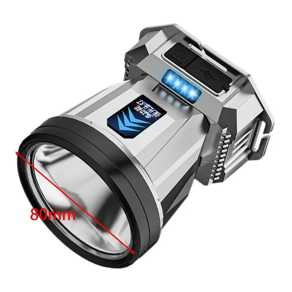 Waterproof Rechargeable Power Headlight 10000 High Lumens LED Head Lamp Waterproof