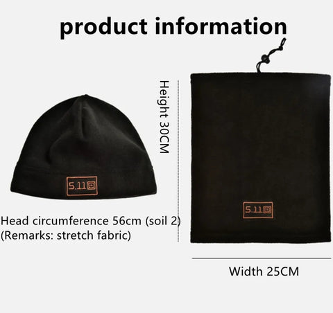 5.11 Men Thermal Head Cover with Face Mask