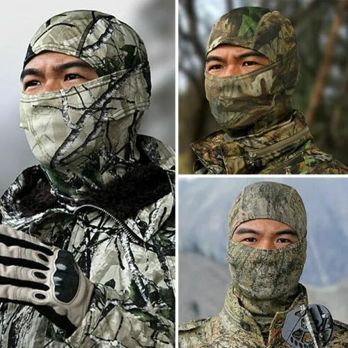 Camouflage Mask Multipurpose Outdoor Full Head Hood Bandana