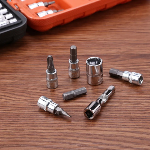 46Pcs Socket Wrench Set