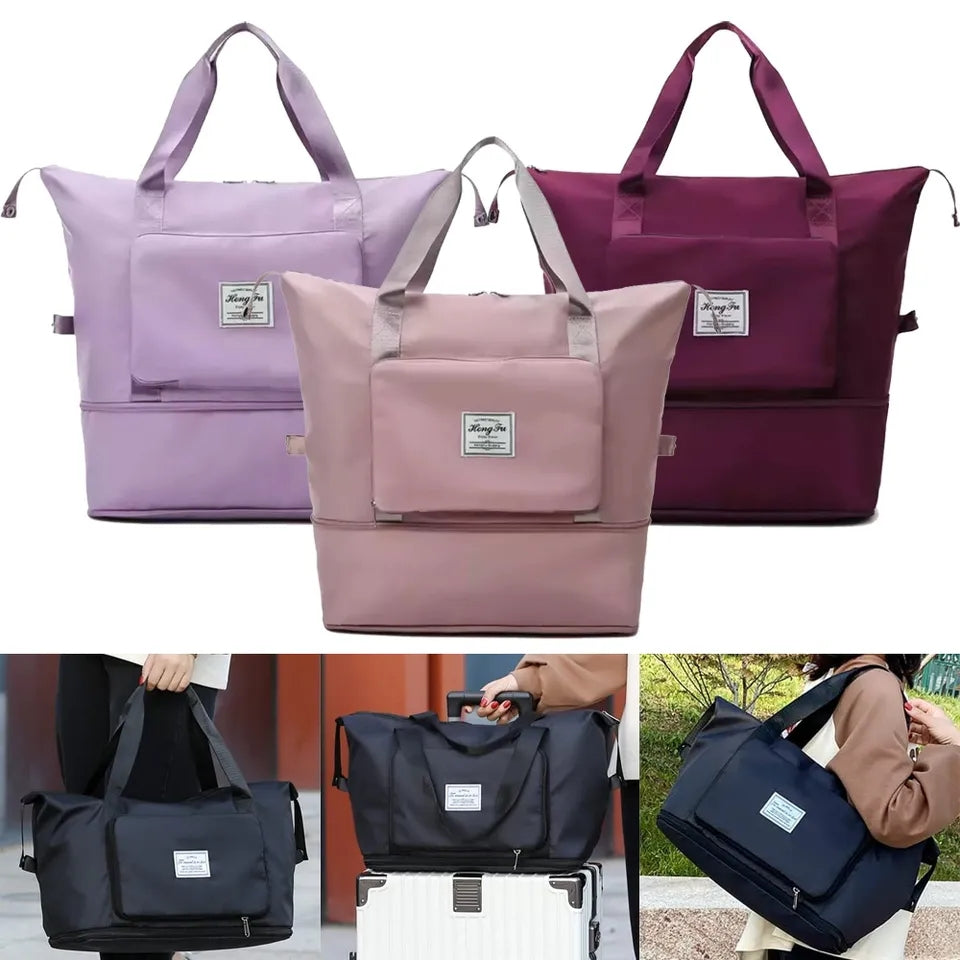 2023 Women Large Capacity Folding Travel Bag Waterproof Price in Pakistan