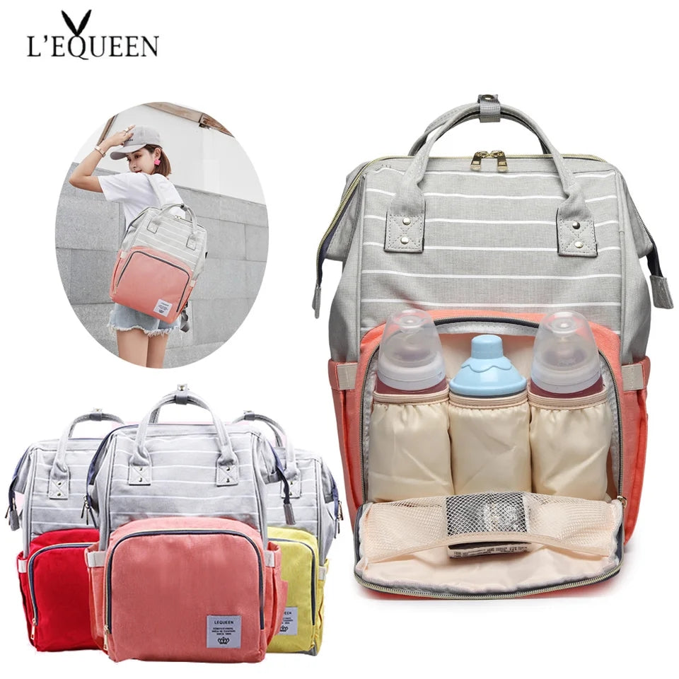 Lequeen Mummy Maternity Diaper Bag Large Capacity