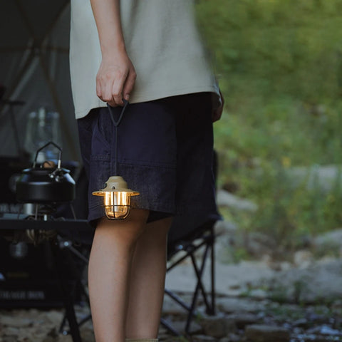 LED HEL-T93 Camping Hanging Lantern Rechargeable