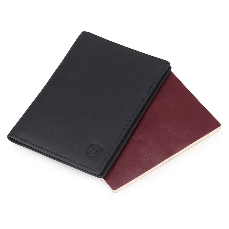 RFID Pu Leather Passport Cover Cards for Family Anti-theft Travel Passport Holder