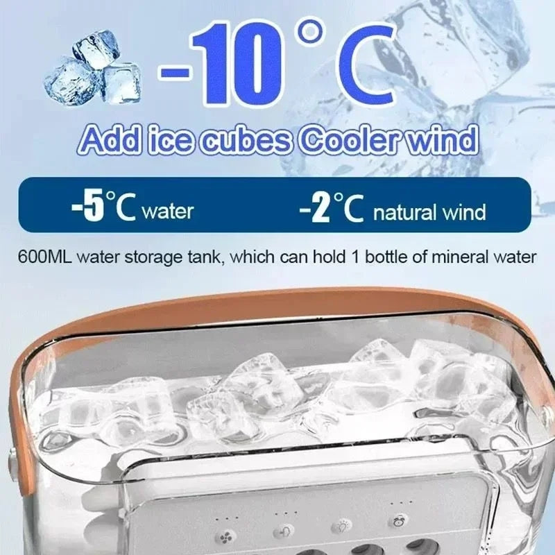 Portable Humidifier Fan AIr Conditioner Household Small Air Cooler