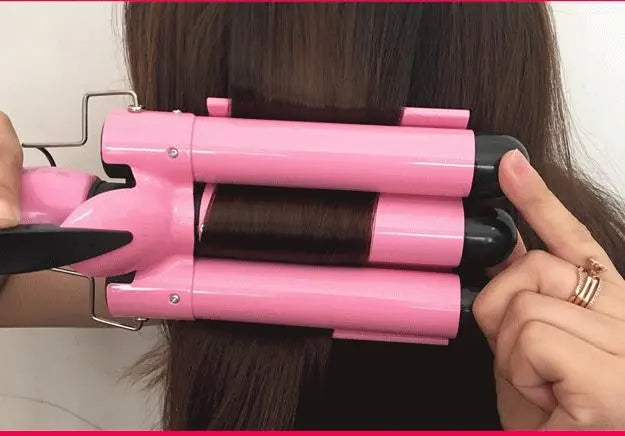 High Quality Hair Curling Iron Ceramic Triple Barrel Hair Curler Hair Waver Styling Tools Hair Styler