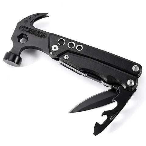 Multifunctional Outdoor Portable Emergency Hammer Tool - Plier