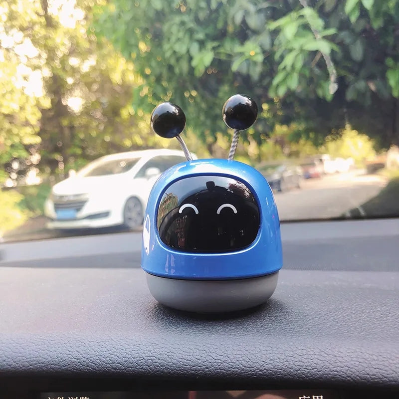 Car Air Freshener Auto Creative Mini Robot Air Vent Clip Parfum
