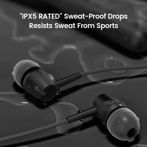 Wireless Earphones With Microphone Neckband