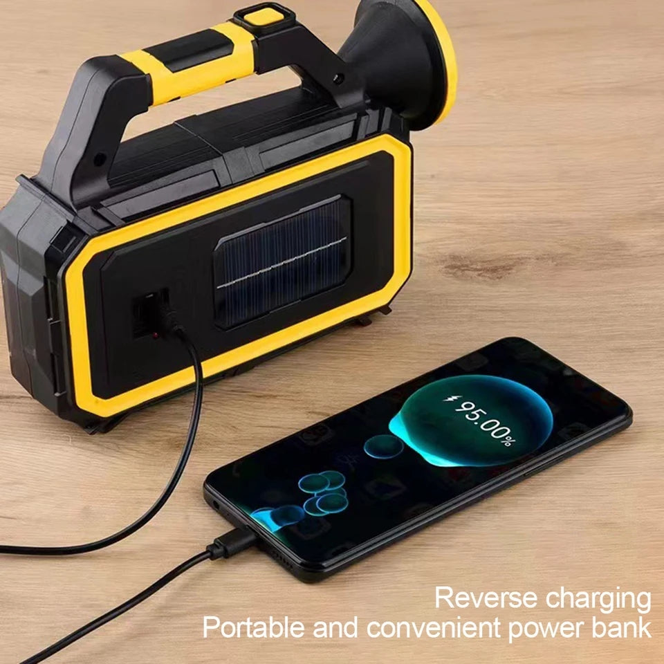 Solar Lantern Emergency Camping Lamp + Mobile Power Bank