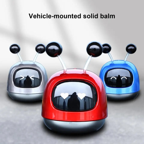 Car Air Freshener Auto Creative Mini Robot Air Vent Clip Parfum