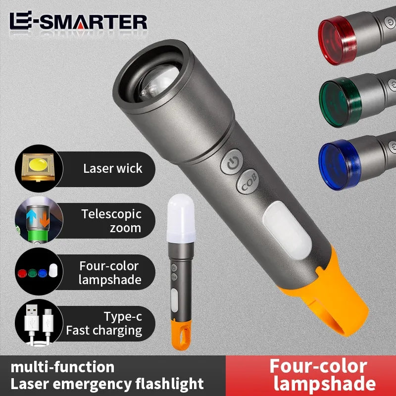 Lot import LED Multi Function Flash light Torch