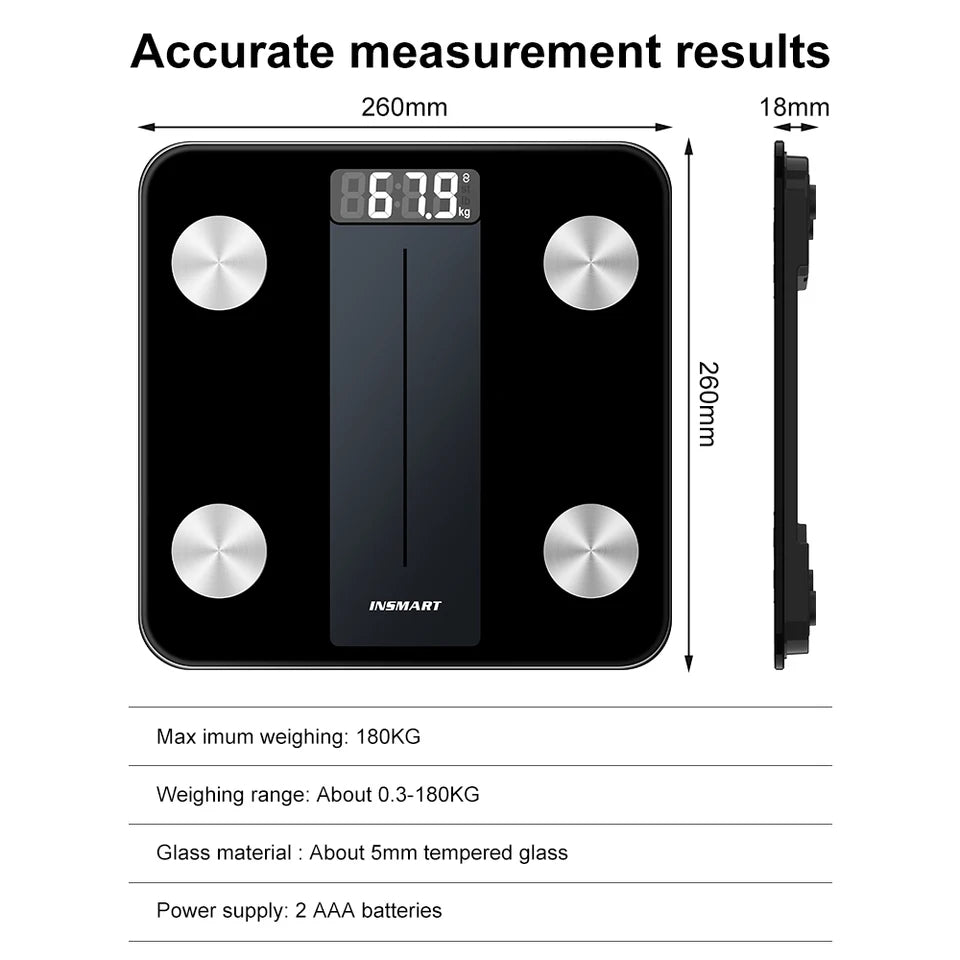 Body Weight Smart Intelligent Scale  | Bluetooth scale