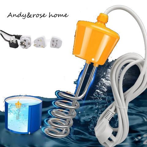 3000W Floating Electric Heater Boiler Water Heating Element 220V