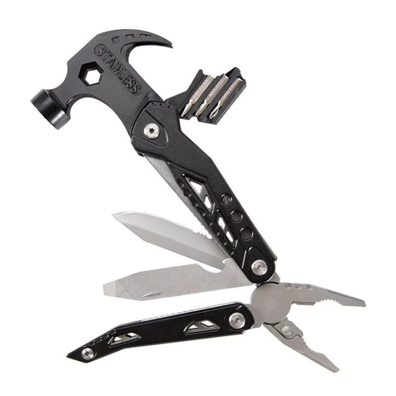 Multifunctional Outdoor Portable Emergency Hammer Tool - Plier