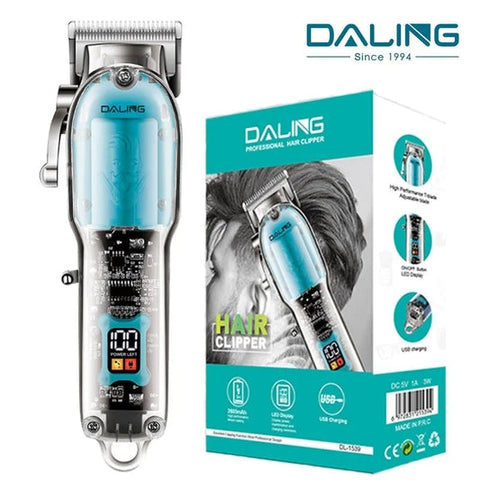 Daling Trimmer DL-1539 - Daling Stainless Steel Beard Trimmer & Hair Cutting Machine