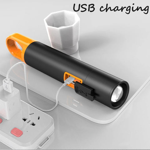 1 KM Ultra Power 5.11 Bright Torch Zoomable  Light 18650 Lithium Battery