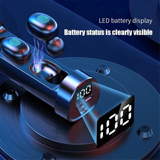 Wireless Headphones and Flash Light, Mini TWS Bluetooth N21