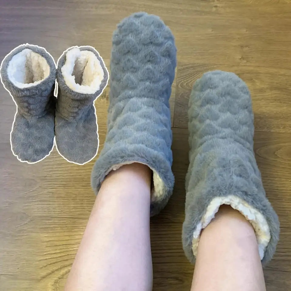Winter Men And Women Warm Floor Indoor Shoes